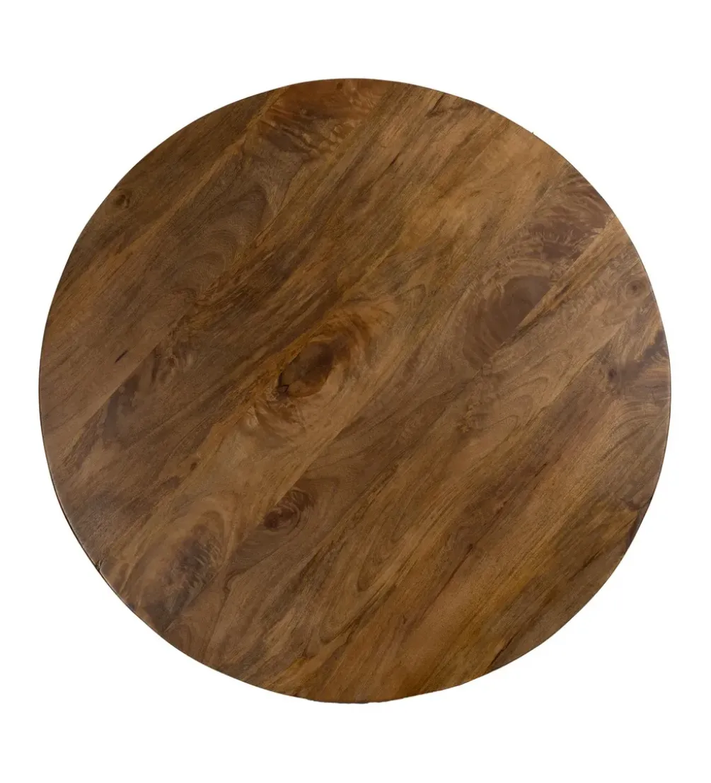 Stolik kawowy CENTRONA 100 cm drewno mango