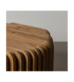 Stolik kawowy CHRISS 84 cm drewno mango