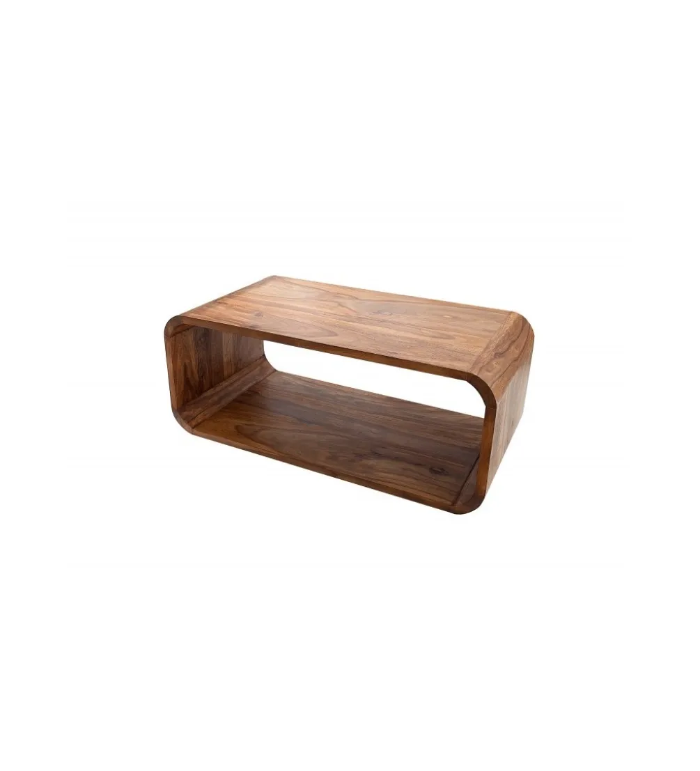 Stolik kawowy Cube 100 cm drewno Sheesham