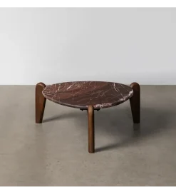 Stolik kawowy CUDBEM 70 cm drewno mango