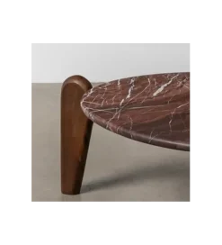 Stolik kawowy CUDBEM 70 cm drewno mango