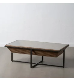 Stolik kawowy DALETO 120 cm drewno jodły