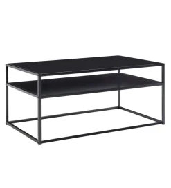 Stolik kawowy DEMIT 100 cm czarny