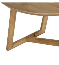 Stolik kawowy DREKEO 60 cm drewno mango