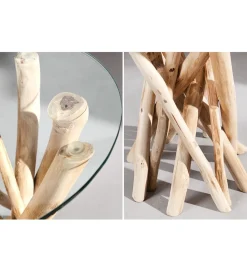Stolik kawowy  Driftwood 35 cm naturalny