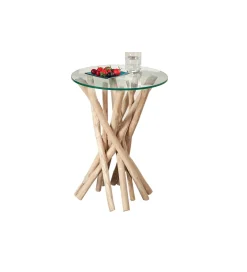 Stolik kawowy Driftwood 35 cm naturalny
