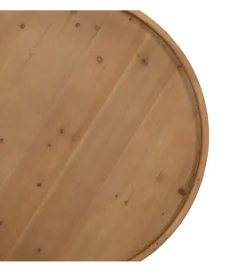 Stolik kawowy EMANEL 80 cm drewno jodła