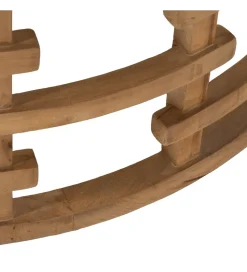 Stolik kawowy EMANEL 80 cm drewno jodła
