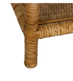 Stolik kawowy ESTAZ 50 cm naturalny ratan