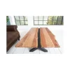 Stolik kawowy EUFRAT Amazonas 105 cm drewno akacja