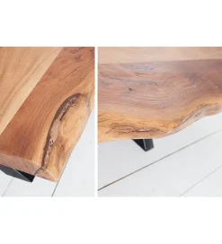 Stolik kawowy EUFRAT Amazonas 105 cm drewno akacja