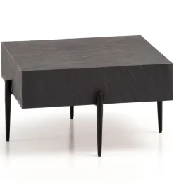 Stolik kawowy EVELIN 64 cm antracytowy
