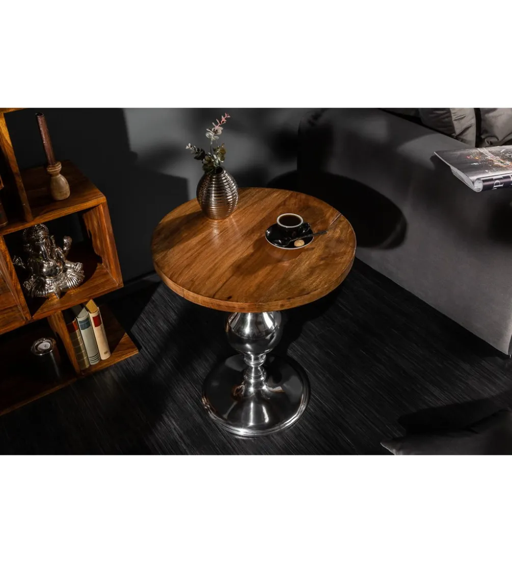 Stolik kawowy Extravagancia 51 cm drewno mango