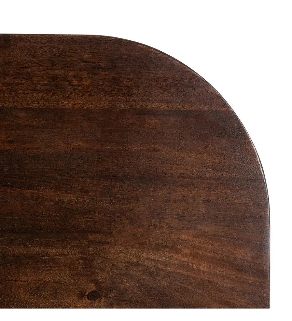 Stolik kawowy FEGANE 115 cm drewno mango