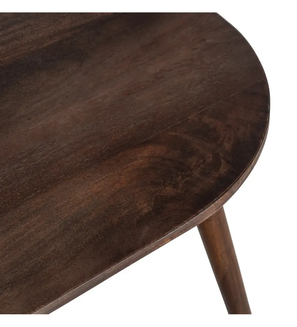 Stolik kawowy FEGANE 115 cm drewno mango