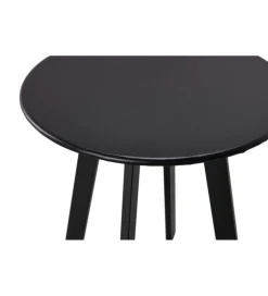 Stolik kawowy FER 40 cm czarny