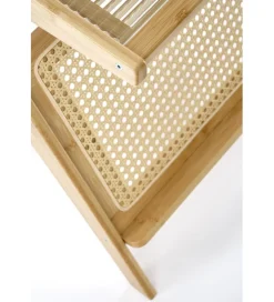 Stolik kawowy FLORA 45 cm bambus