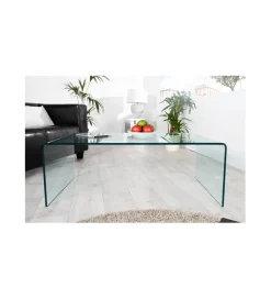Stolik kawowy GEISTER Fantome 110 cm szklany