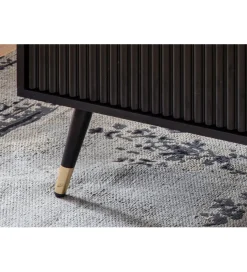 Stolik kawowy GLIMER  110 cm czarny