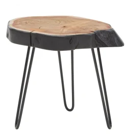 Stolik kawowy GOA 40 cm drewno akacja