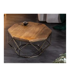 Stolik Kawowy GORAN II 69 cm drewno mango