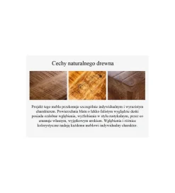 Stolik Kawowy GORAN II 69 cm drewno mango