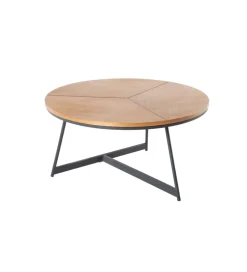 Stolik kawowy GRENADA 80 cm w optyce dębu
