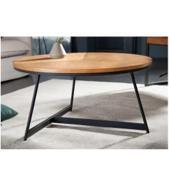 Stolik kawowy GRENADA 80 cm w optyce dębu