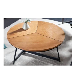 Stolik kawowy GRENADA 80 cm w optyce dębu