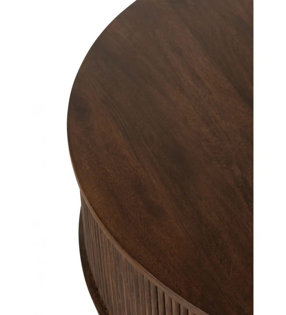 Stolik kawowy HEIDI 120 cm drewno mango