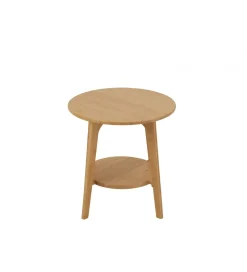 Stolik kawowy HERMA 50 cm bambus naturalny