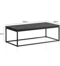 Stolik kawowy IDUN 120 cm drewno mango