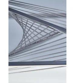 Stolik Kawowy INFINITY 120 cm srebrny