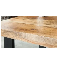 Stolik kawowy Iron Craft 100 cm drewno mango