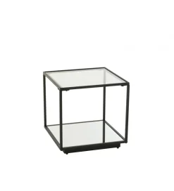 Stolik kawowy ITAGOT 50 cm czarny