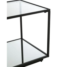 Stolik kawowy ITAGOT 50 cm czarny