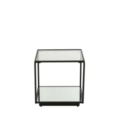 Stolik kawowy ITAGOT 50 cm czarny