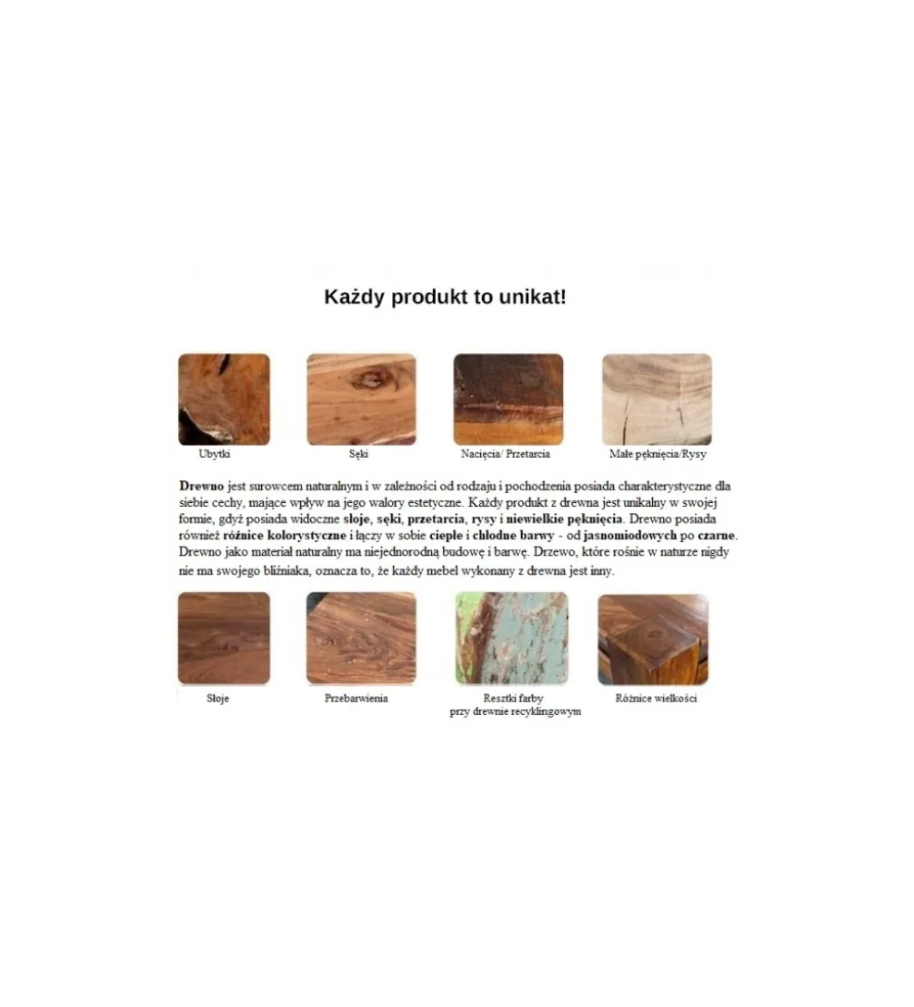 Stolik kawowy Jakarta 70 cm