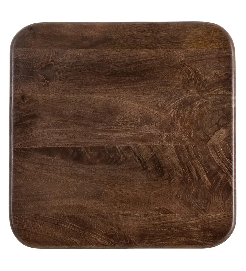 Stolik kawowy KIRITON 60 cm drewno mango