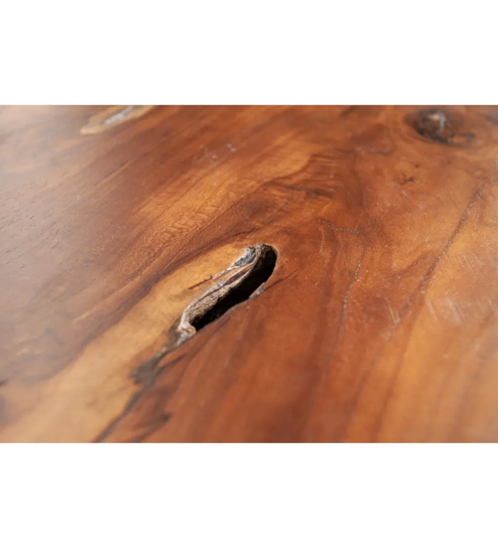 Stolik kawowy Korzeń 40 cm drewno Teak