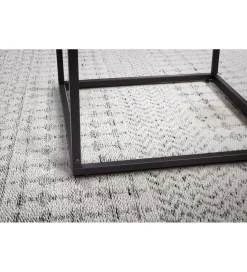 Stolik kawowy LAILA 58 cm czarny