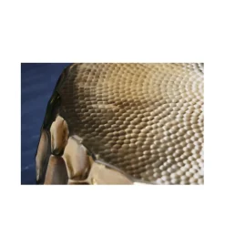 Stolik kawowy LORENZO 70 cm złoty