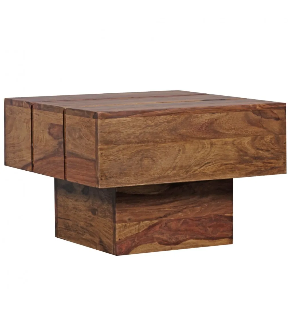 Stolik kawowy LUCCA 44 cm drewno sheesham