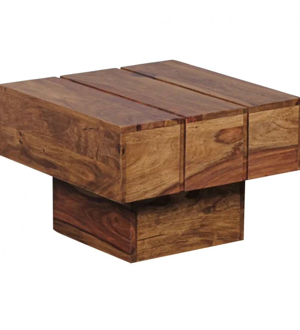 Stolik kawowy LUCCA 44 cm drewno sheesham
