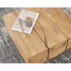 Stolik kawowy LUCCA 44 cm drewno akacja