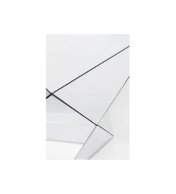 Stolik kawowy LUXURY TRIANGLE 32 cm lustrzany