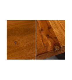 Stolik kawowy Maamut 110 cm drewno akacja honey