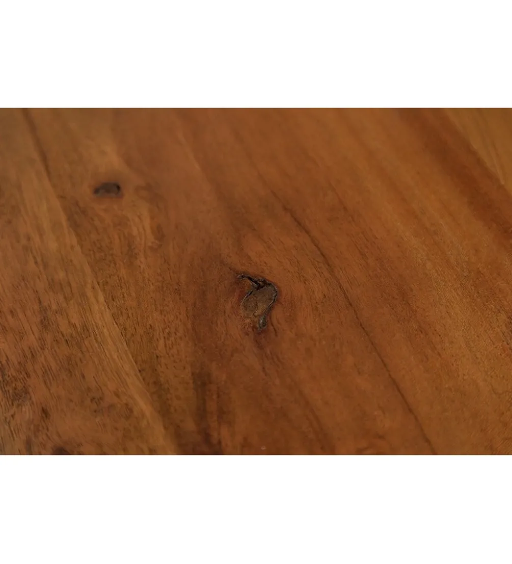 Stolik kawowy Maamut X 110 cm drewno Akacja honey