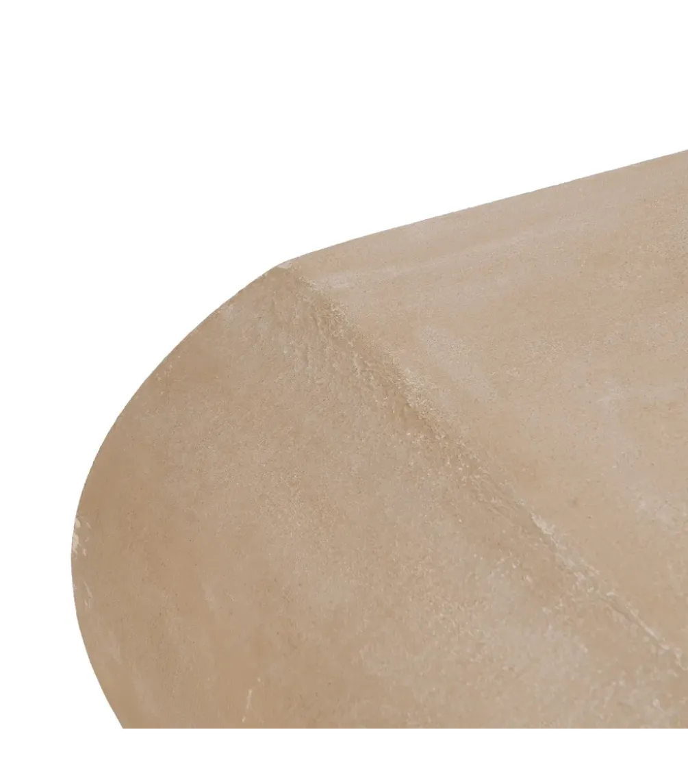 Stolik kawowy MOCHI 100 cm Piaskowy