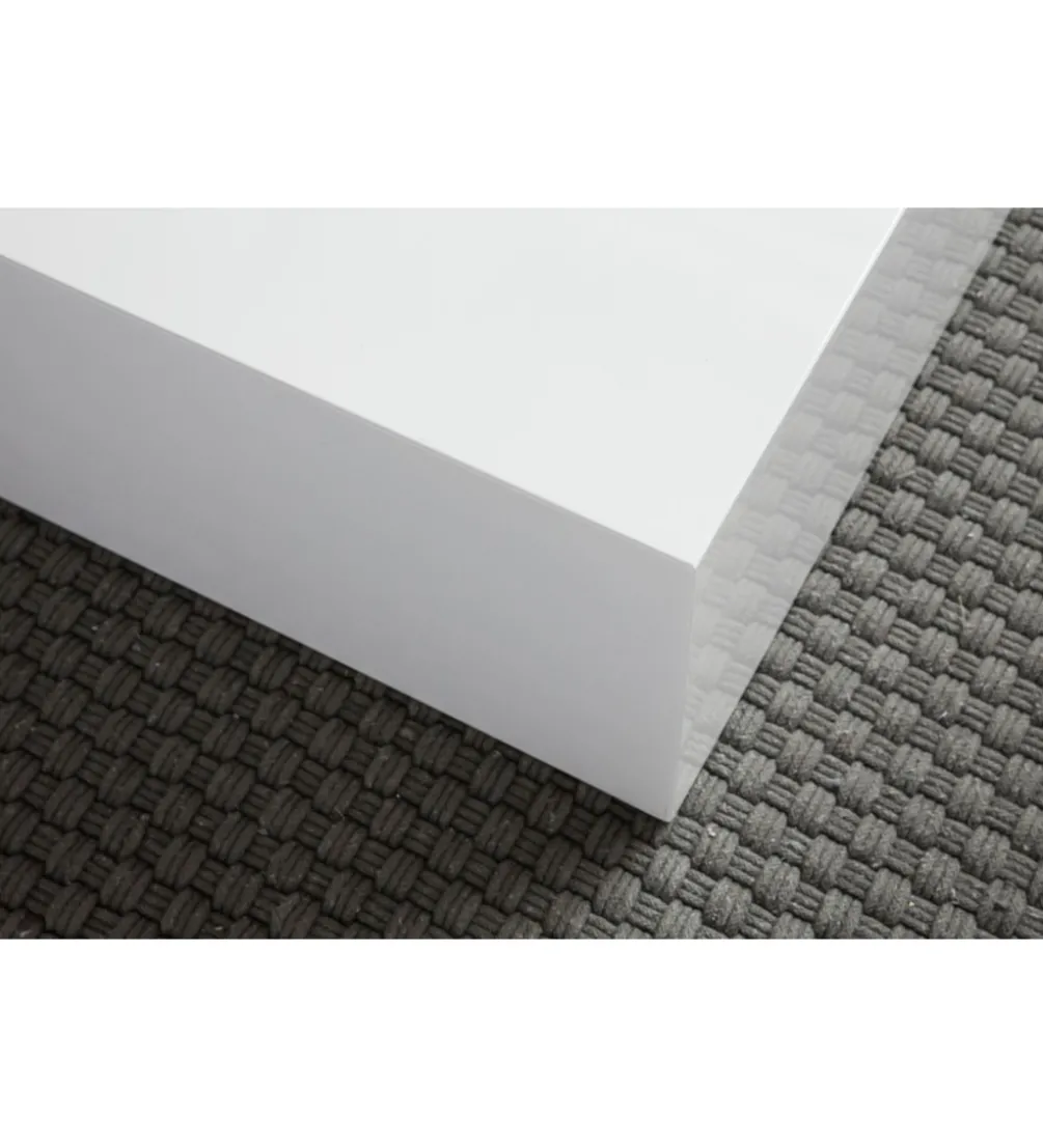 Stolik kawowy MONOBLOC 60 cm biały